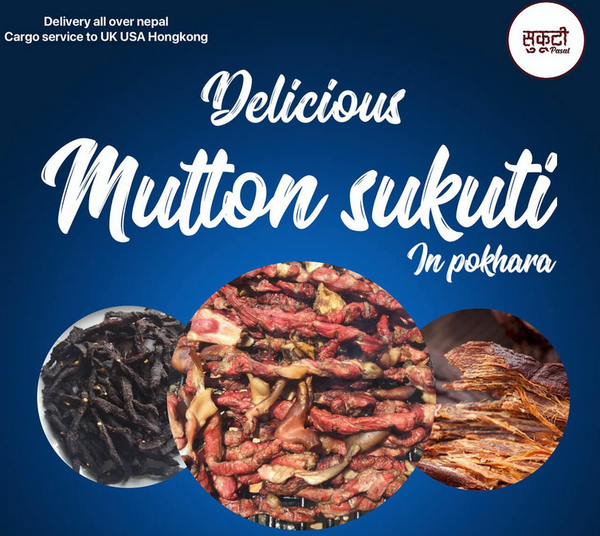 Mutton Sukuti 500gm